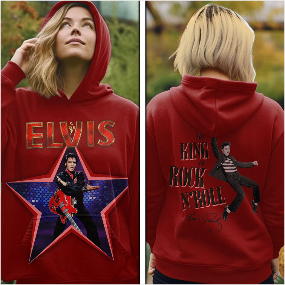 Elvis Presley Vintage Mike Stoller Hoodie Gifts For BFF Merch Clothing Elvis Presley Vintage Mike Stoller Hoodie Gifts For BFF Merch Clothing