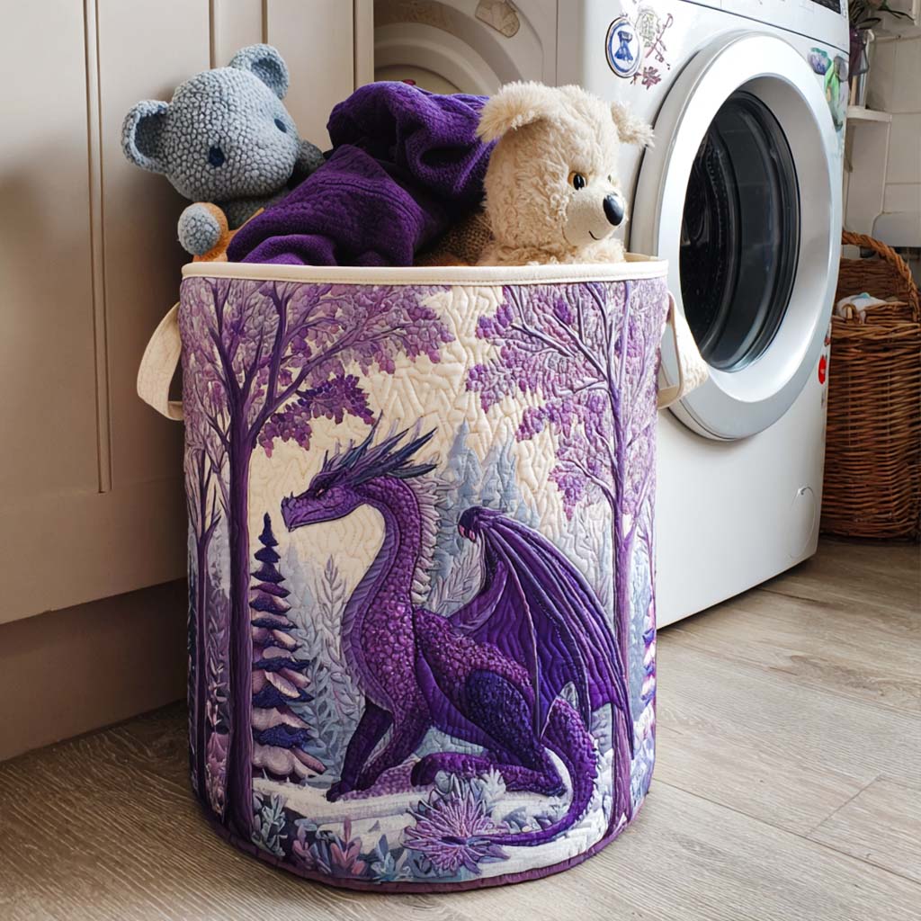 Ember Flight Quilted Laundry Basket Gift Idea For Busy Families