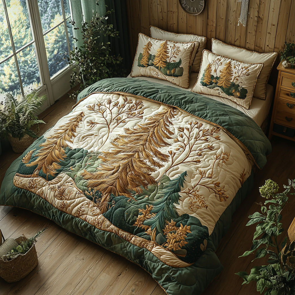 Ember Grove Quilted Bedding Set Best Bed Sheet Set Cool Fall Gifts