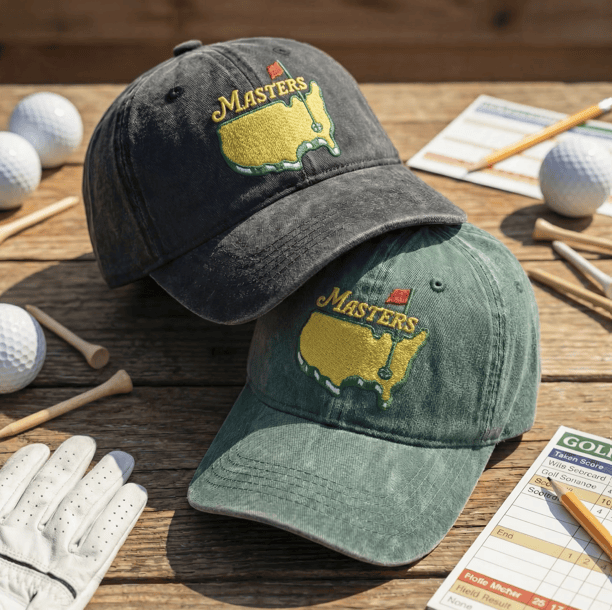 Embroidered Masters Golf 2026 Baseball Hat Classic American Golf Cap Gift For Bestie