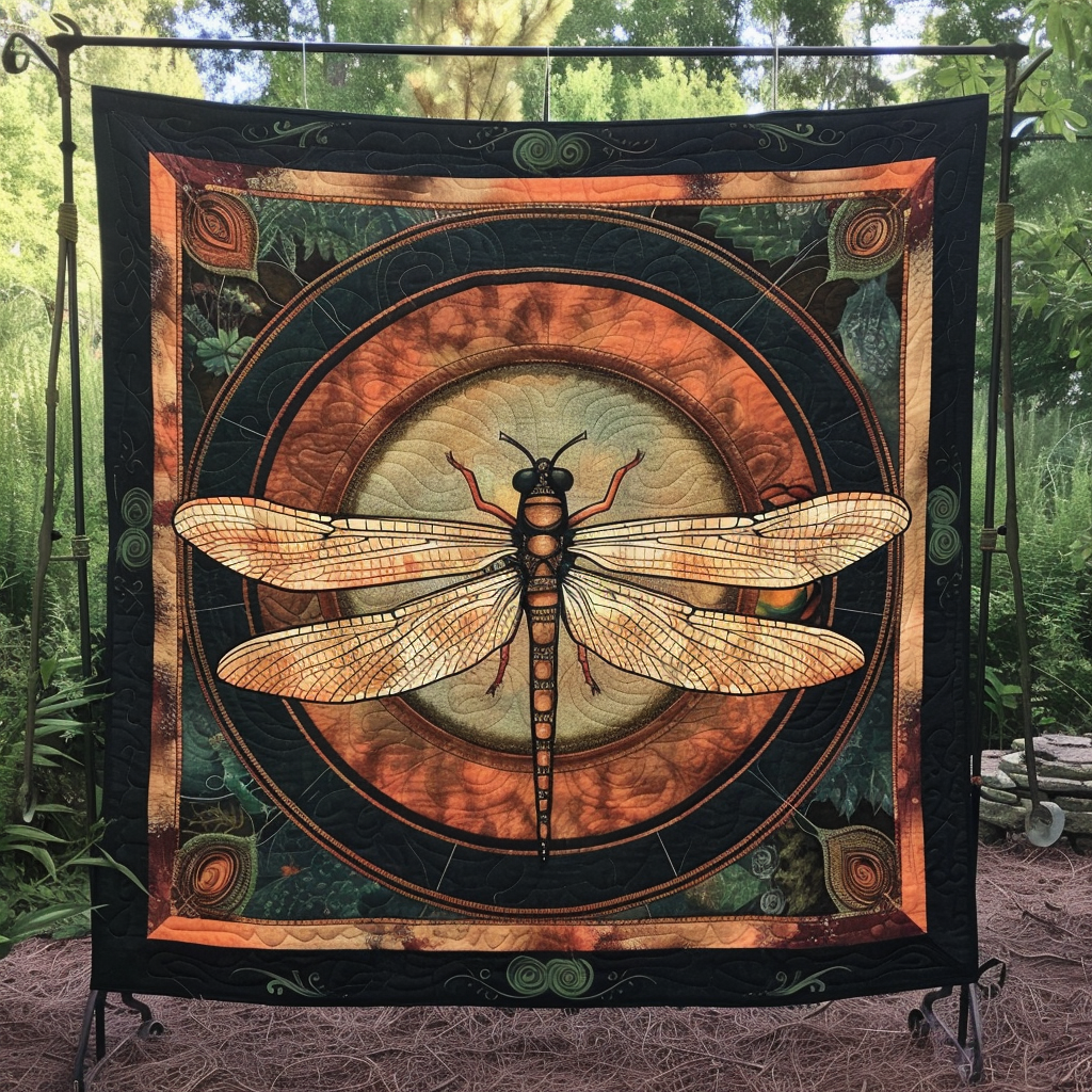 Emerald Flutter Quilted Blanket Cute Heated Blanket