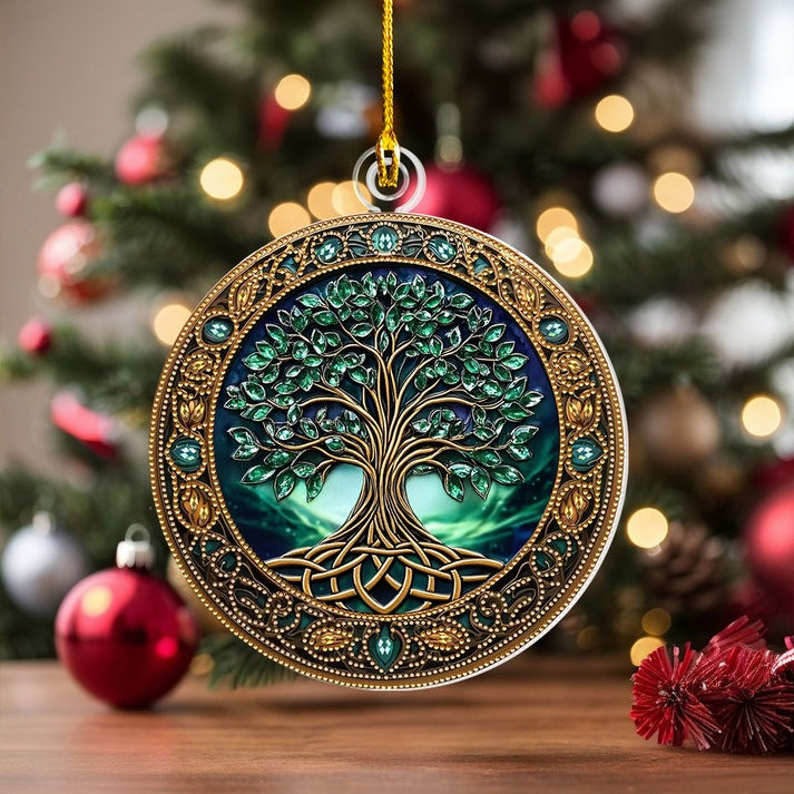 Emerald Tree Christmas Ornament Luxury Xmas Gifts For Your Family Decoration