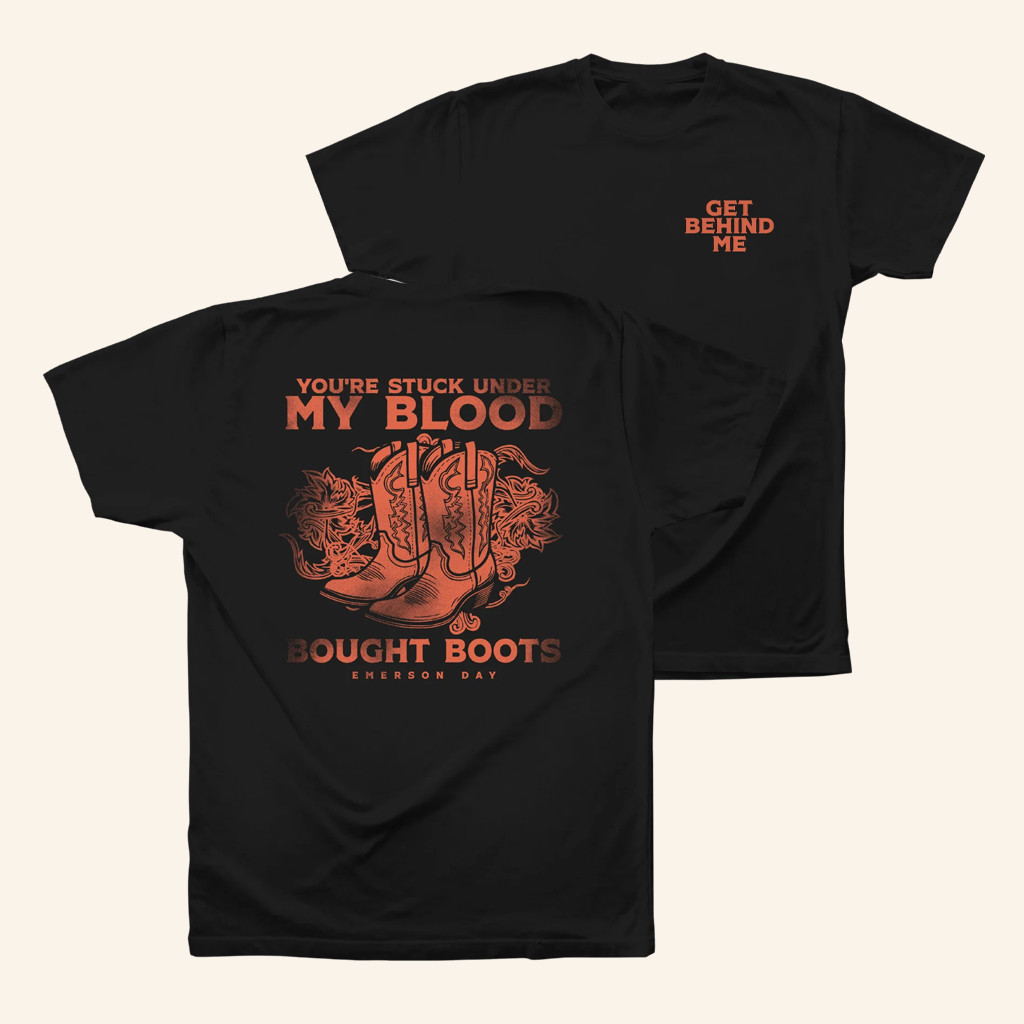 Emerson Day Music Merch Get Behind Me T-Shirt Best Gifts For Music Lovers