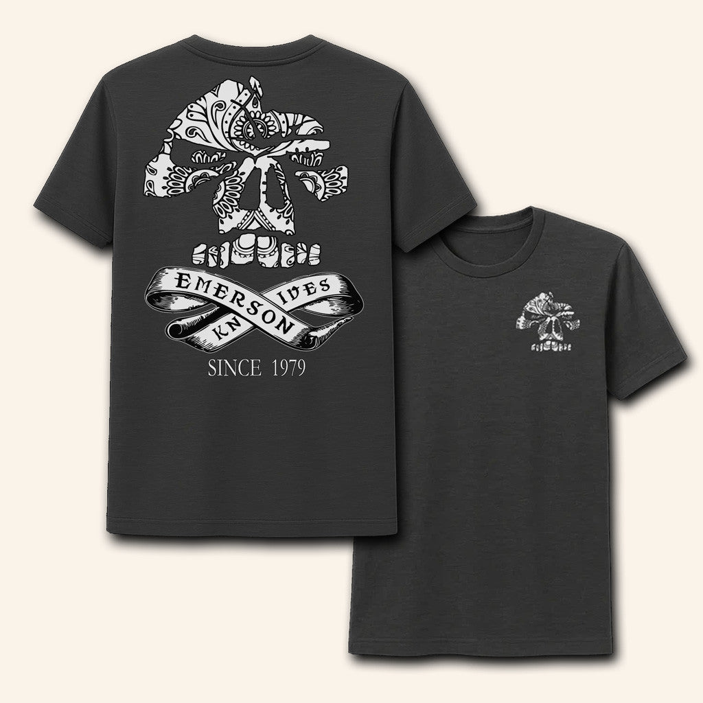 Emerson Knives Merch Sugar Skull T-Shirt Birthday Gift For Him Emerson Knives Merch Sugar Skull T-Shirt Birthday Gift For Him