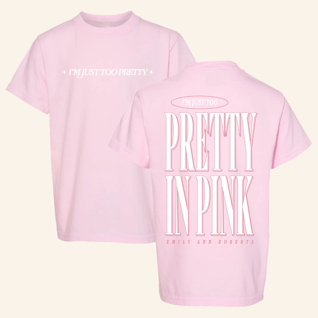 Emily Ann Roberts Merch Pretty In Pink T-Shirt Emily Ann Roberts Shirt Gifts For Girlfriend