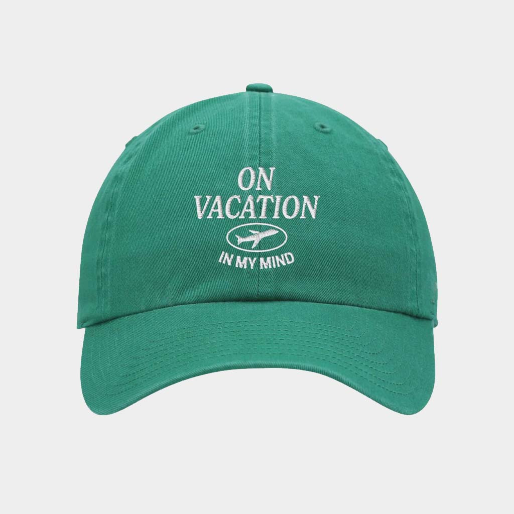 Emily Henry Merch On Vacation In My Mind Hat Embroidered Best Gifts For Wife