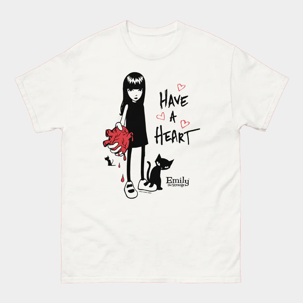 Emily Strange Merch Have A Heart T-Shirt Emily The Strange Shirt Gifts For Sister-1 Emily Strange Merch Have A Heart T-Shirt Emily The Strange Shirt Gifts For Sister-1