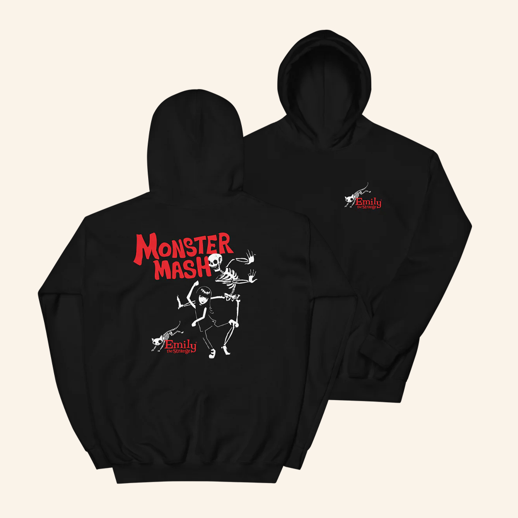 Emily Strange Merch Red Monster Mash Hoodie Christmas Gifts For Girlfriend Emily Strange Merch Red Monster Mash Hoodie Christmas Gifts For Girlfriend