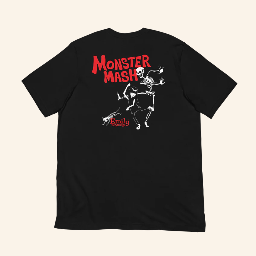 Emily Strange Merch Red Monster Mash T-Shirt Christmas Present Ideas For Sister