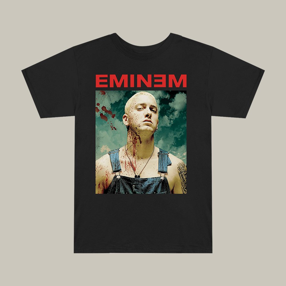 Eminem Bloody Chainsaw T-Shirt Rap Music Tee Unique Gift For Eminem Fan