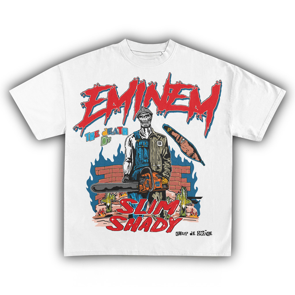 Eminem Death Of Slim Shady T-Shirt Eminem Merch Christmas Gifts For Music Fans Eminem Death Of Slim Shady T-Shirt Eminem Merch Christmas Gifts For Music Fans