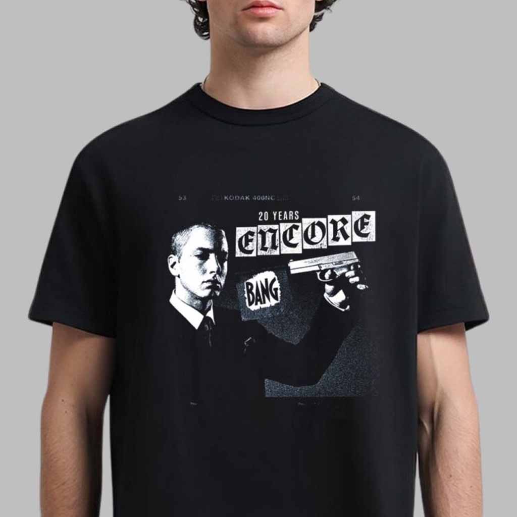 Eminem Encore 20th Clippings T-Shirt Eminem Merch Best Gifts For Music Lovers Eminem Encore 20th Clippings T-Shirt Eminem Merch Best Gifts For Music Lovers
