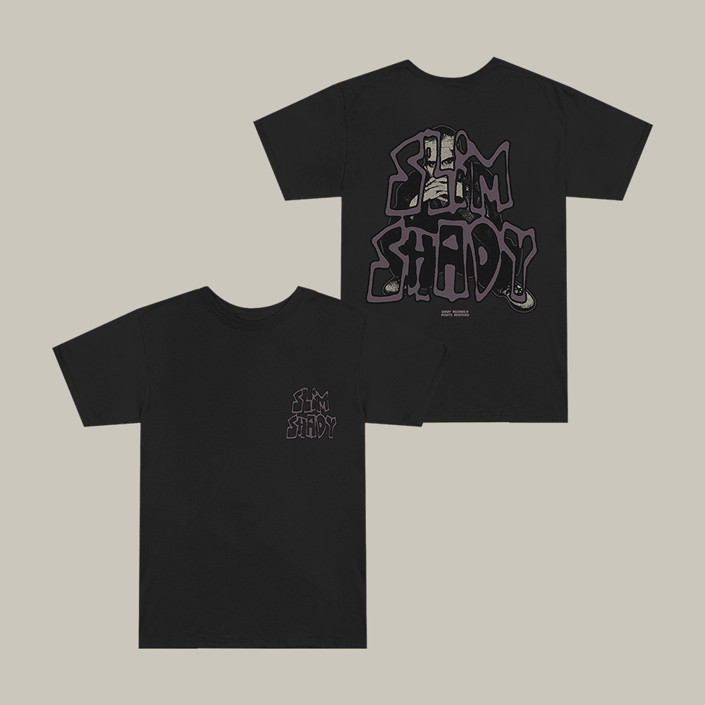 Eminem Graffiti Slim Shady T-Shirt Eminem Music Clothes Best Present For Rap Music Lovers