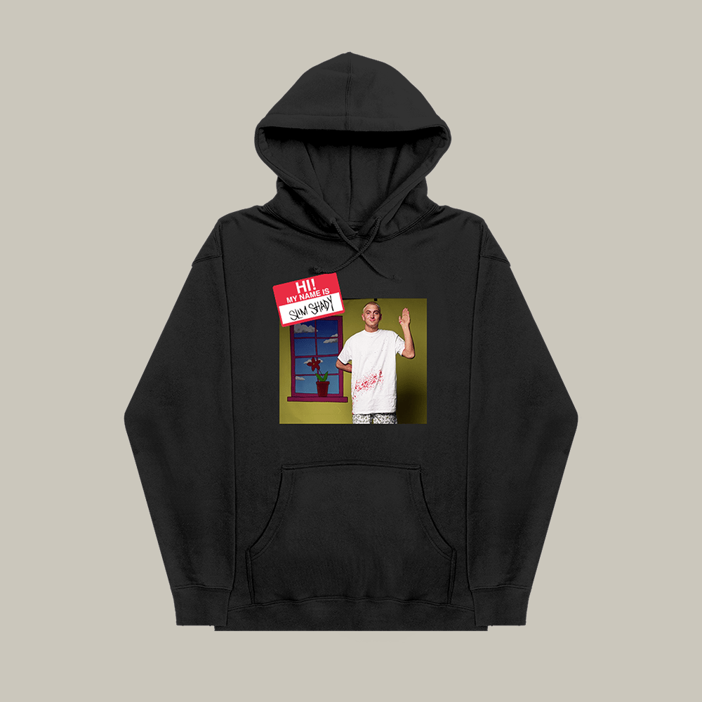 Eminem Hi My Name Is Hoodie Rap Music Apparel Unique Present For Eminem Lover