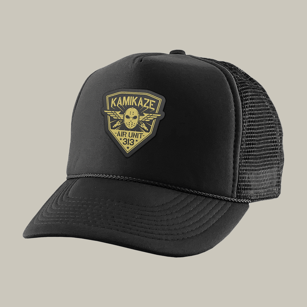Eminem Kamikaze Crest Trucker Hat Rap Music Themed Eminem Trucker Hat Unique Gift For Fans