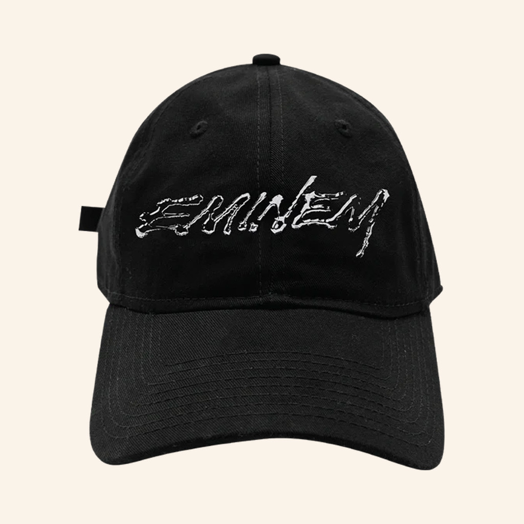 Eminem Merch Chrome Logo Embroidered Hat Best Gifts For Music Lovers Eminem Merch Chrome Logo Embroidered Hat Best Gifts For Music Lovers