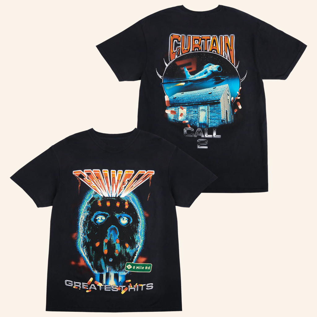 Eminem Merch Curtain Call 2 T-Shirt Gift Ideas For Music Lovers Eminem Merch Curtain Call 2 T-Shirt Gift Ideas For Music Lovers