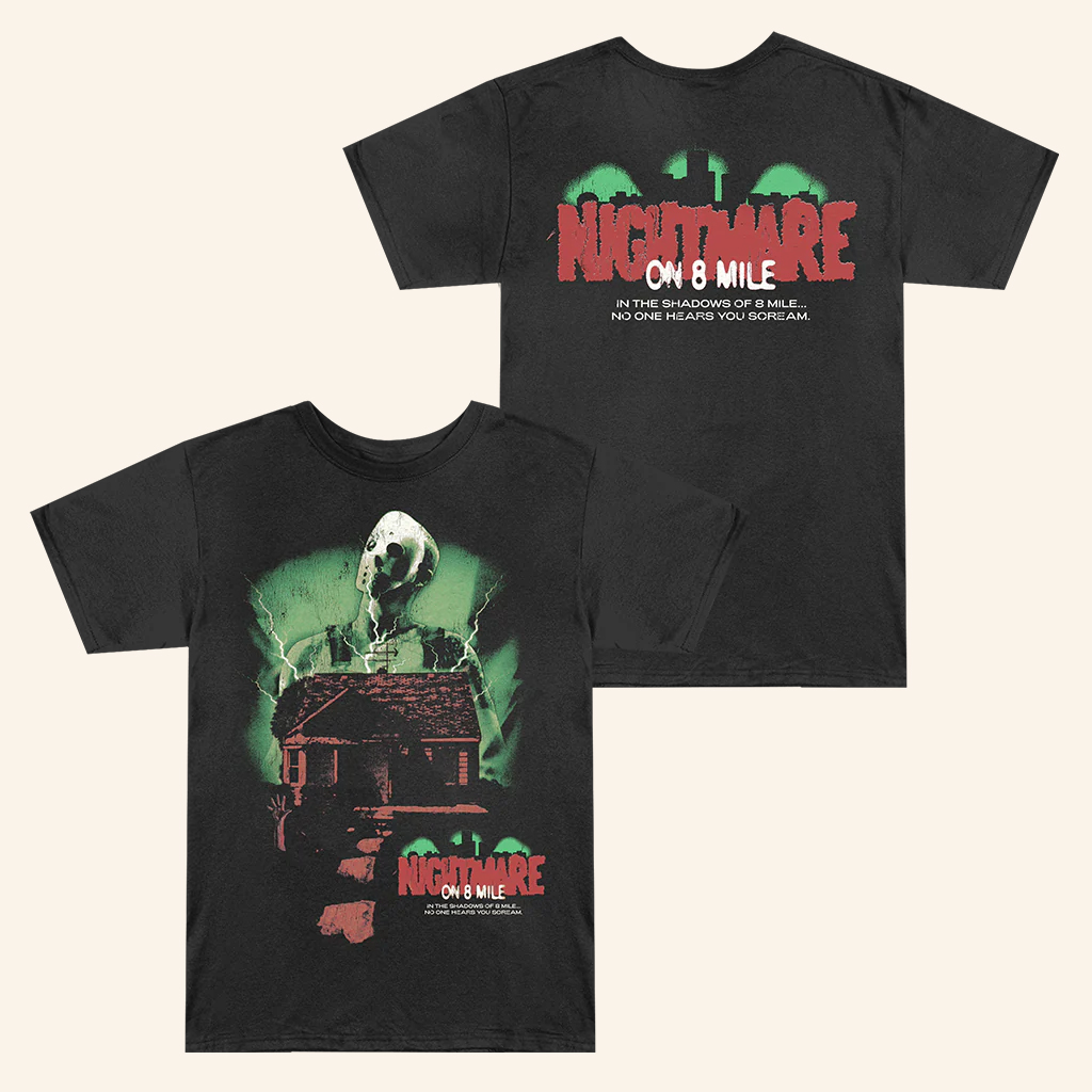 Eminem Merch Nightmare On 8 Mile T-Shirt Christmas Gift Ideas For Dad Eminem Merch Nightmare On 8 Mile T-Shirt Christmas Gift Ideas For Dad