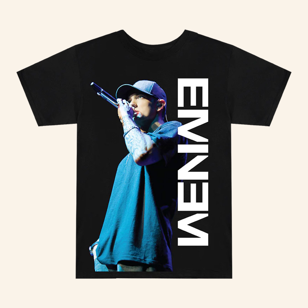 Eminem Merch On The Mic T-Shirt Eminem Shirt Cool Gifts For Music Lovers Eminem Merch On The Mic T-Shirt Eminem Shirt Cool Gifts For Music Lovers