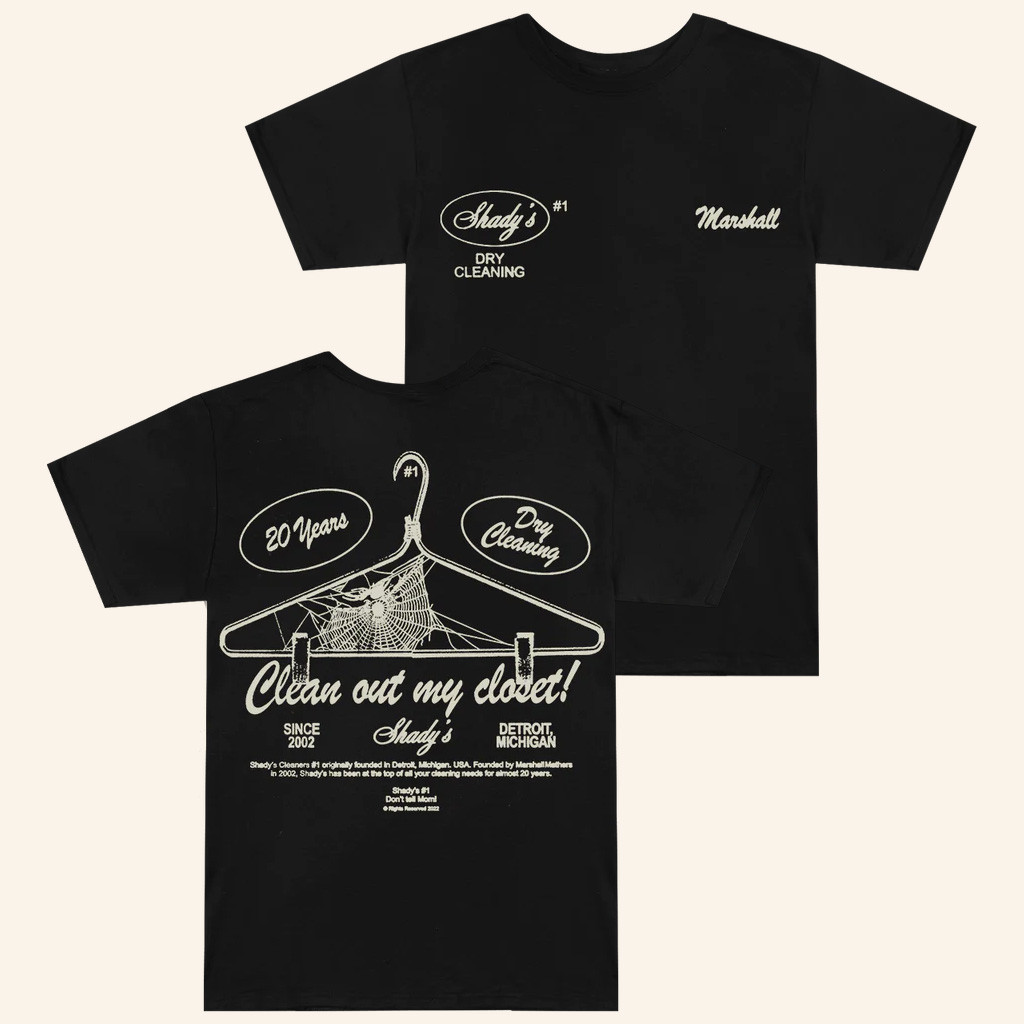 Eminem Merch Shady Cleaners T-Shirt Gifts For Music Enthusiasts Eminem Merch Shady Cleaners T-Shirt Gifts For Music Enthusiasts