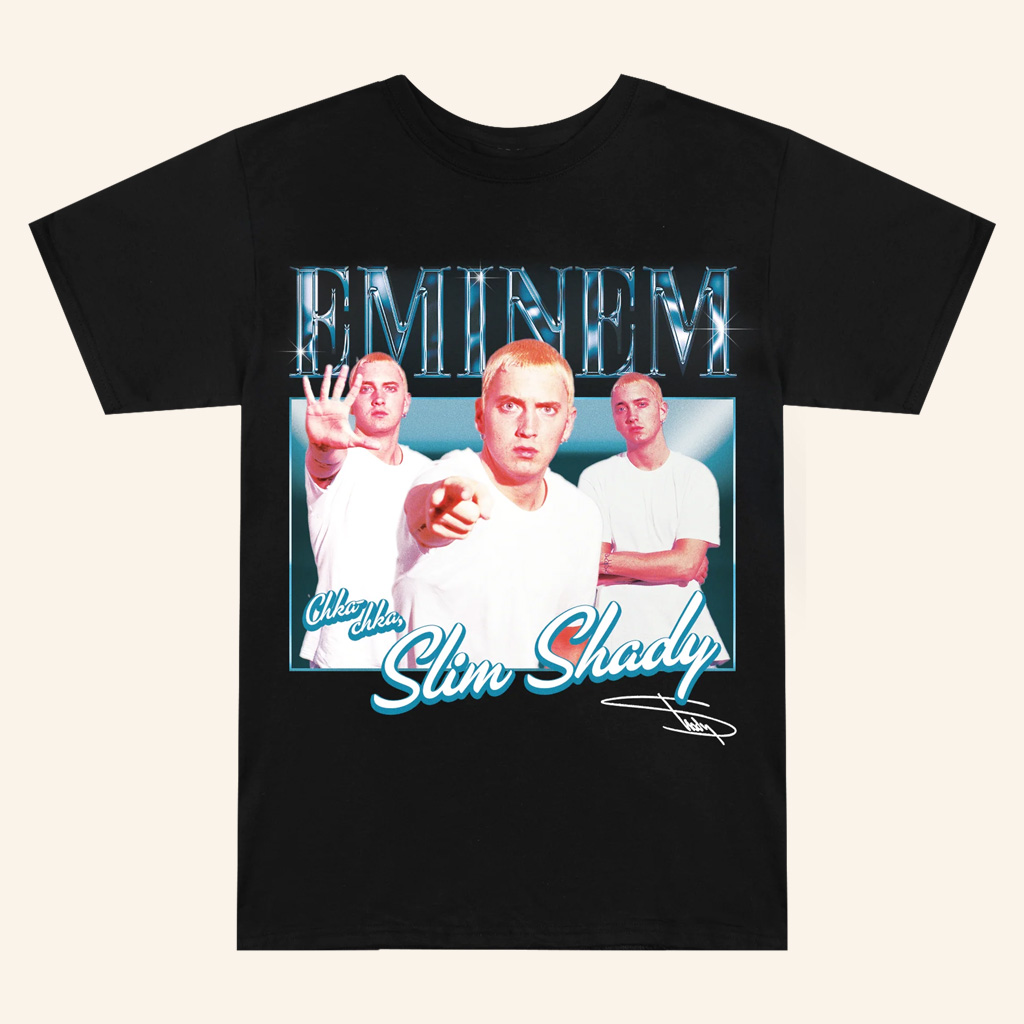 Eminem Merch SSLP 25 Bootleg T-Shirt Best Gifts For Rapper Fans Eminem Merch SSLP 25 Bootleg T-Shirt Best Gifts For Rapper Fans