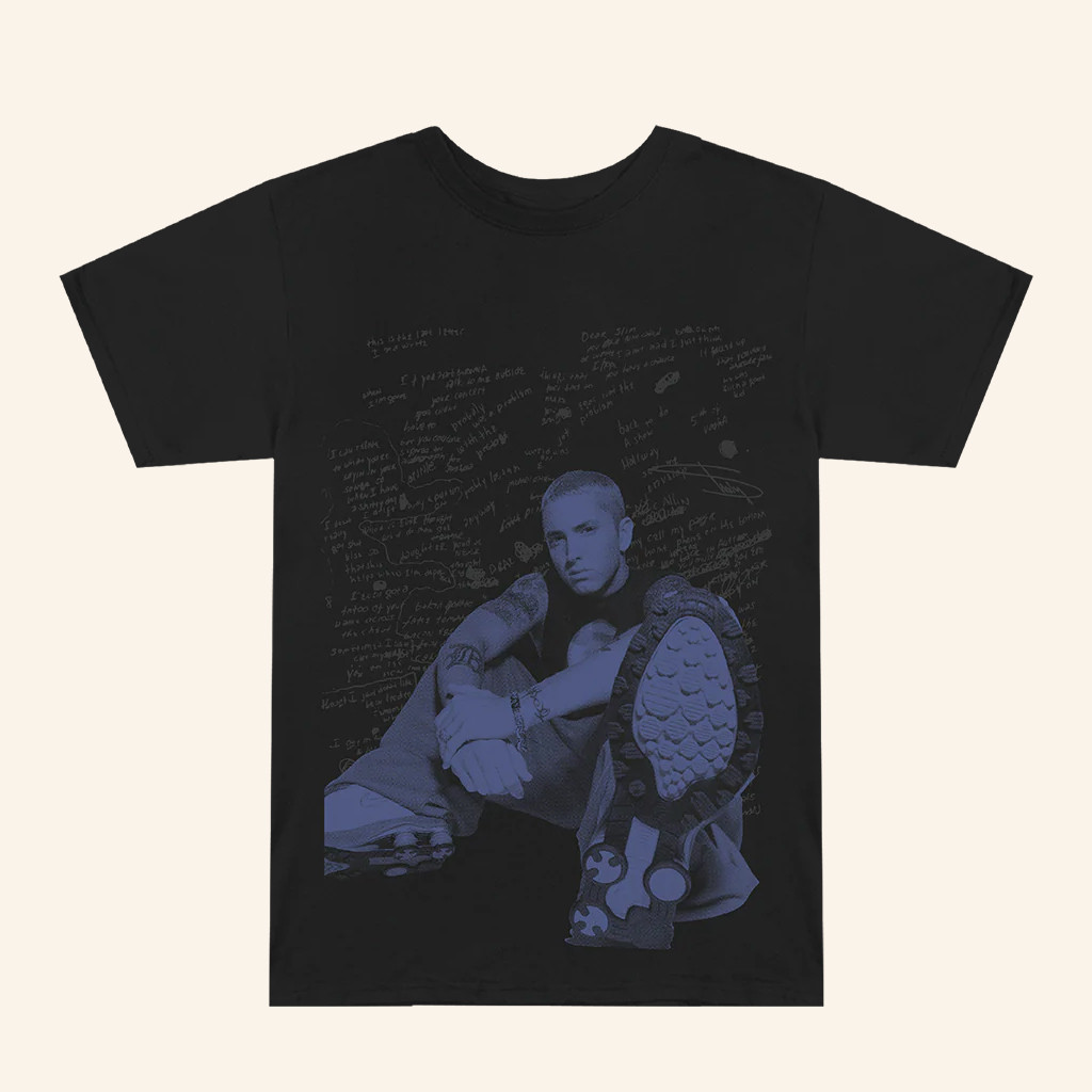 Eminem Merch Stan Lyric T-Shirt Gifts For Rapper Fans