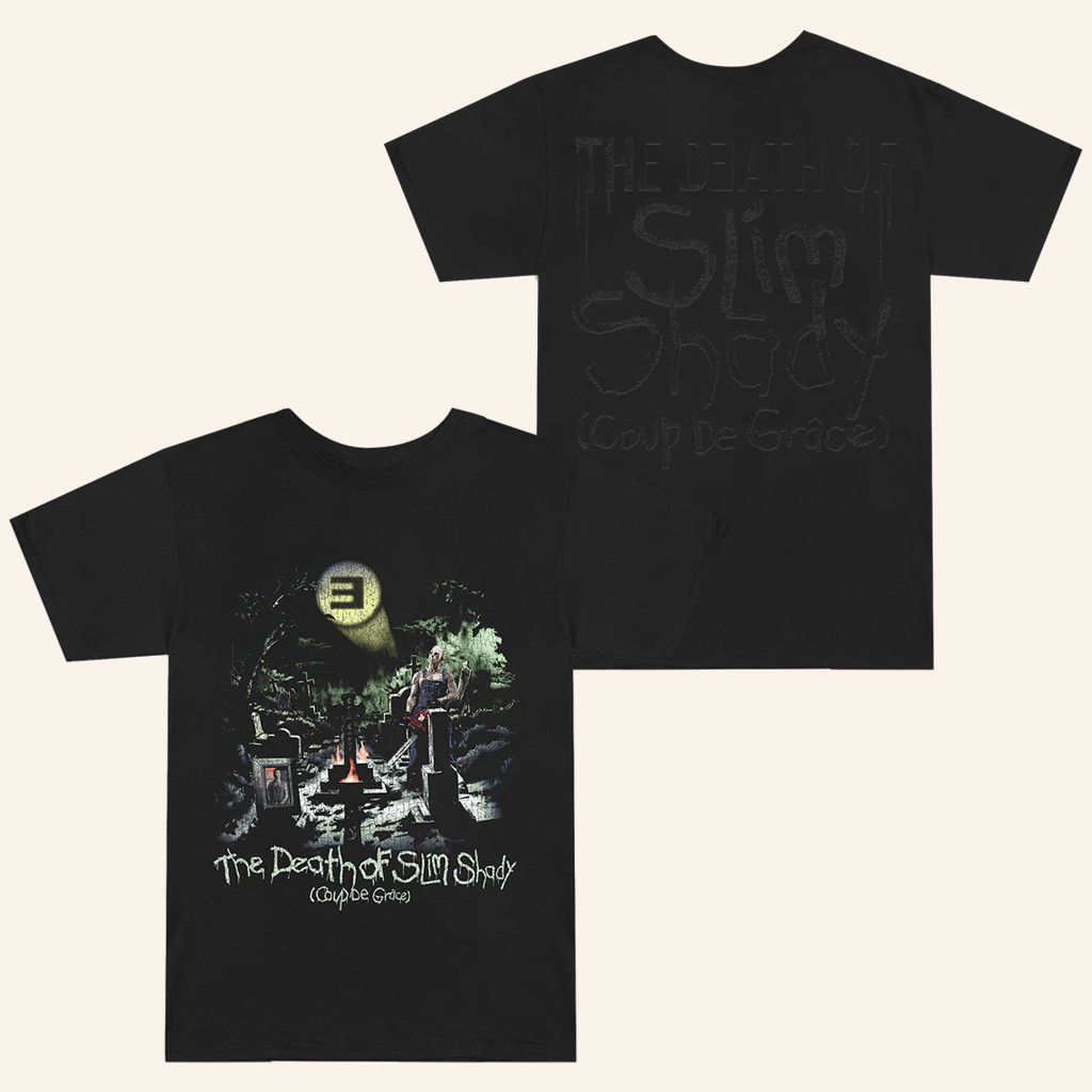 Eminem Merch TDOSS Graveyard T-Shirt Music Gift Ideas For Guys