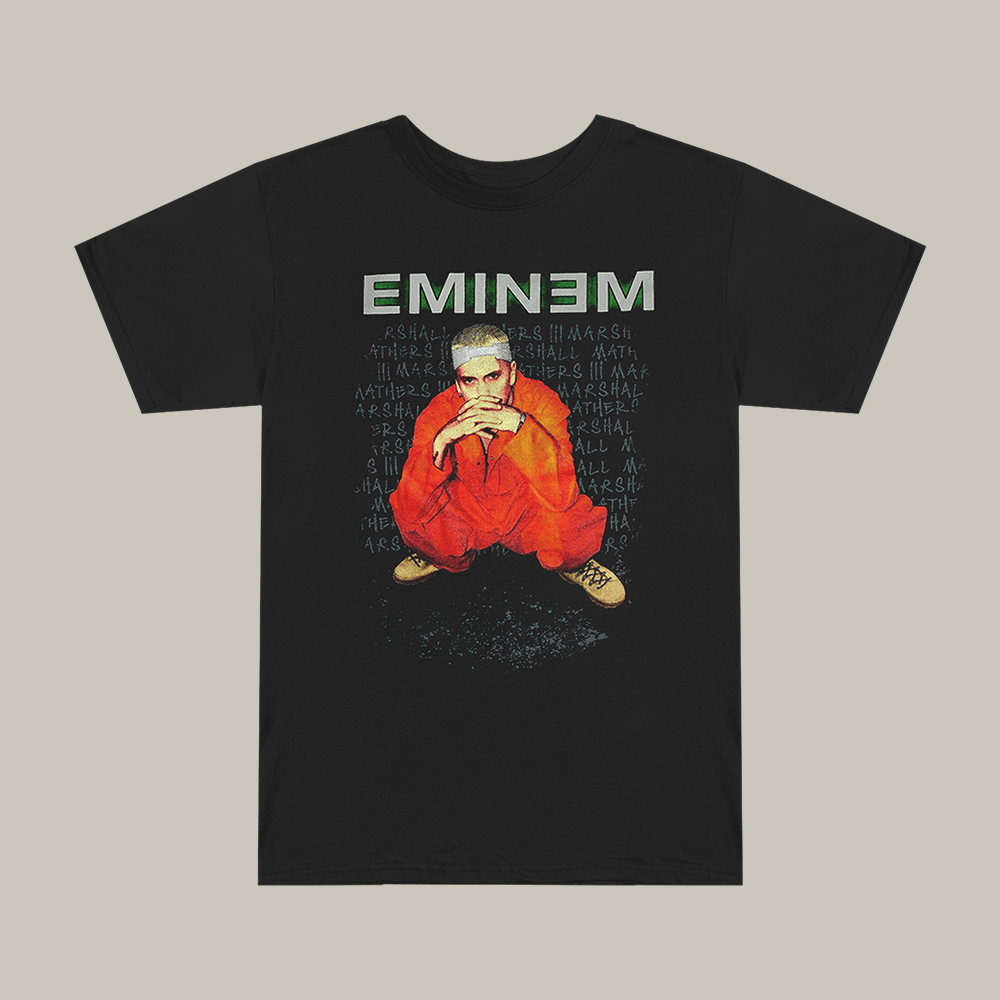 Eminem Orange Jumpsuit T-Shirt Eminem Criminal 2000 Tour Shirt Eminem Music Lover Gift