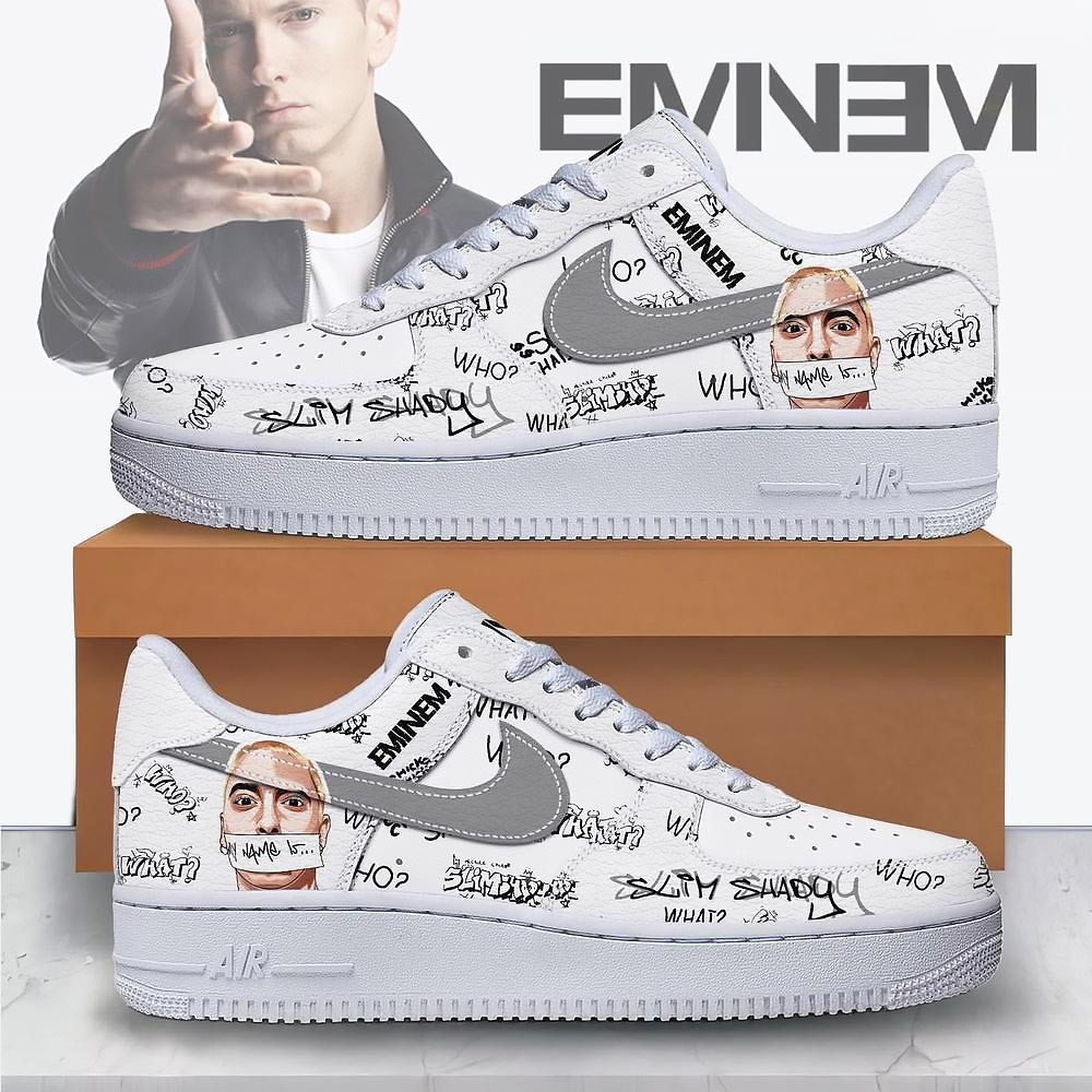 Eminem Slim Shady Graffiti Limited Edition Nike Air Force 1 Presents For Music Lovers