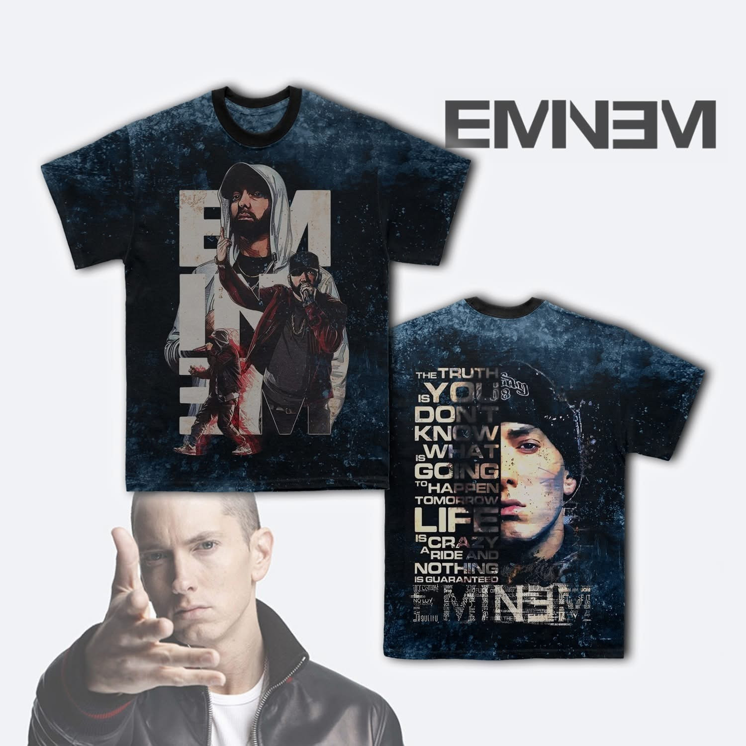 Eminem Tour 2025 T-Shirt Unique Eminem Merch Gifts For Music Fans