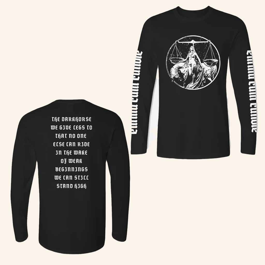 Emma Ruth Rundle Merch Dark Horse Black Long Sleeve Shirt Christmas Presents For Him Emma Ruth Rundle Merch Dark Horse Black Long Sleeve Shirt Christmas Presents For Him