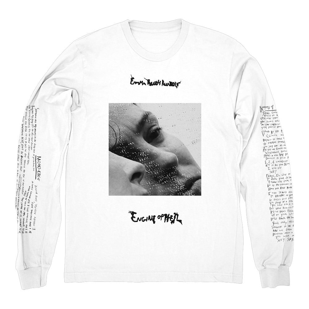 Emma Ruth Rundle Merch Engine Of Hell White Long Sleeve Shirt Emma Ruth Rundle Shirt Dad Gifts For Father's Day 2025 Emma Ruth Rundle Merch Engine Of Hell White Long Sleeve Shirt Emma Ruth Rundle Shirt Dad Gifts For Father's Day 2025