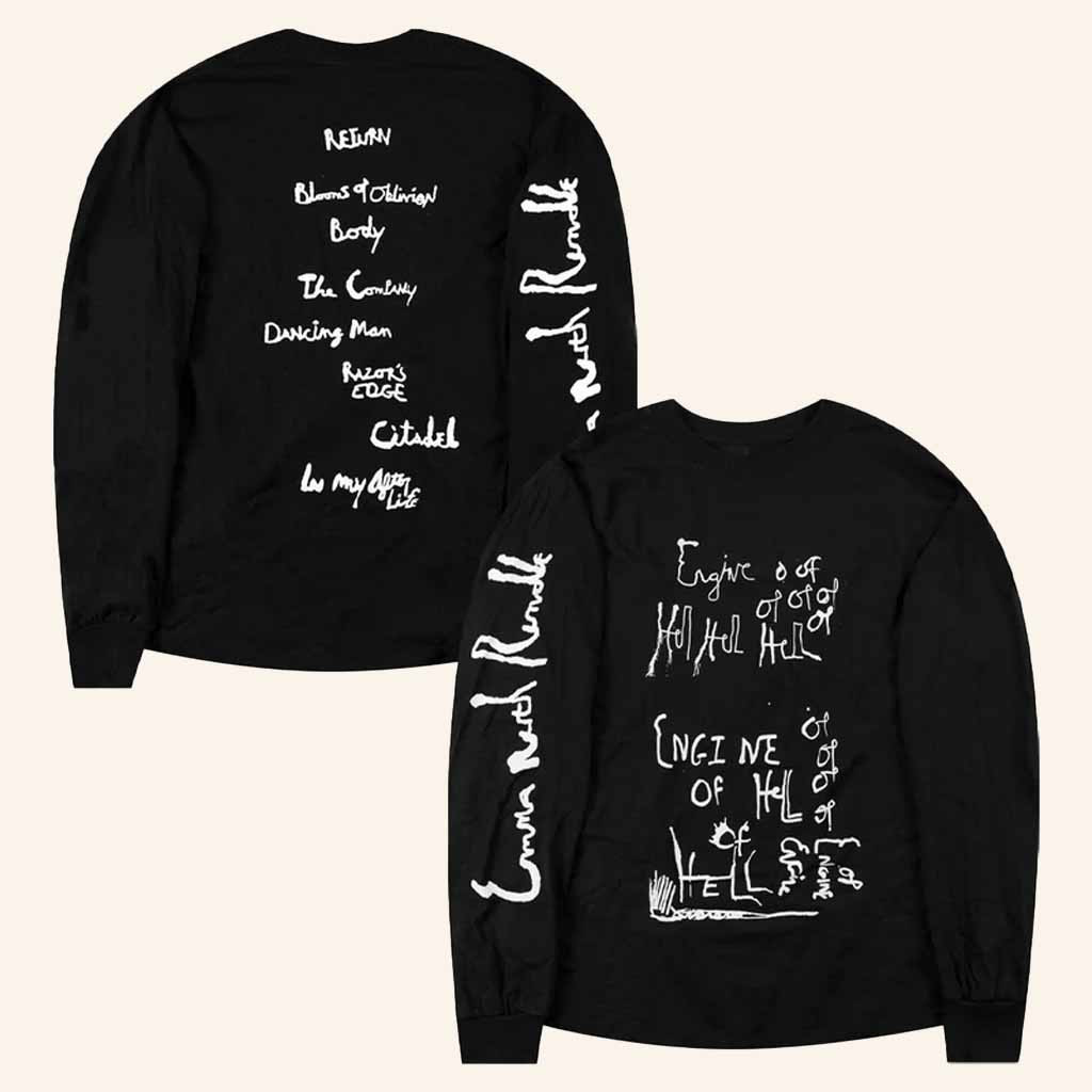 Emma Ruth Rundle Merch Lyric Long Sleeve Shirt Christmas Presents For Boyfriend