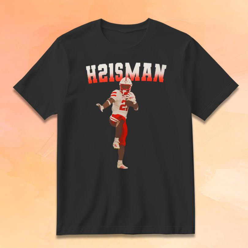 Emmett Johnson H21SMAN T-Shirt Nebraska Football Merch Gifts Ideas For Brothers