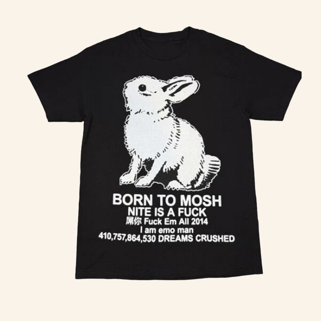EMO NITE Merch Bunny T-Shirt Husband Christmas Gift Ideas EMO NITE Merch Bunny T-Shirt Husband Christmas Gift Ideas