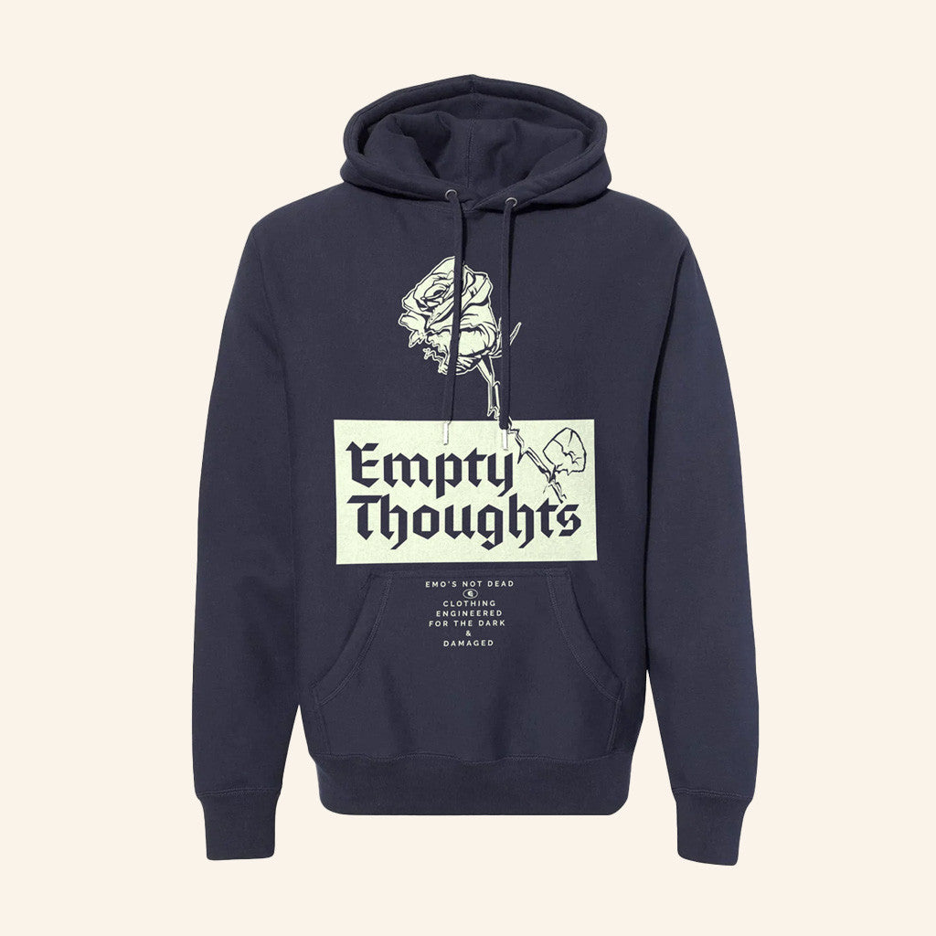 Emo's Not Dead Merch Empty Thoughts Hoodie Gifts For Father Emo's Not Dead Merch Empty Thoughts Hoodie Gifts For Father