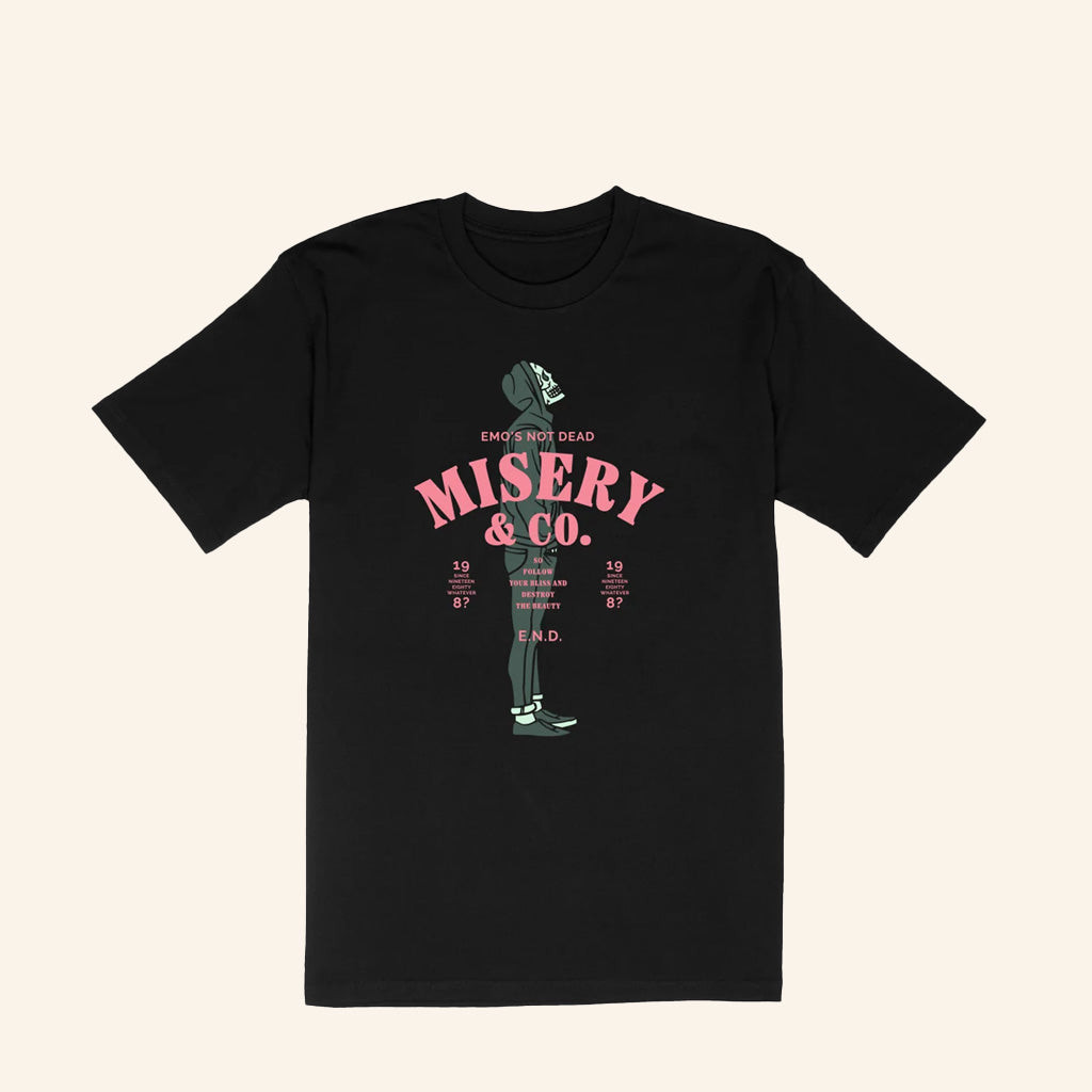 Emos Not Dead Merch Misery And Co T-Shirt Gifts For Dad Emos Not Dead Merch Misery And Co T-Shirt Gifts For Dad