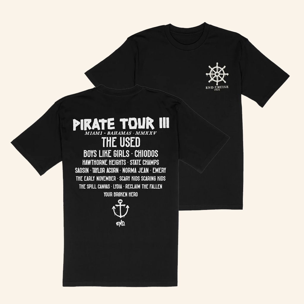 Emo's Not Dead Merch Pirate Tour IV T-Shirt Christmas Gift Ideas For Boyfriend Emo's Not Dead Merch Pirate Tour IV T-Shirt Christmas Gift Ideas For Boyfriend