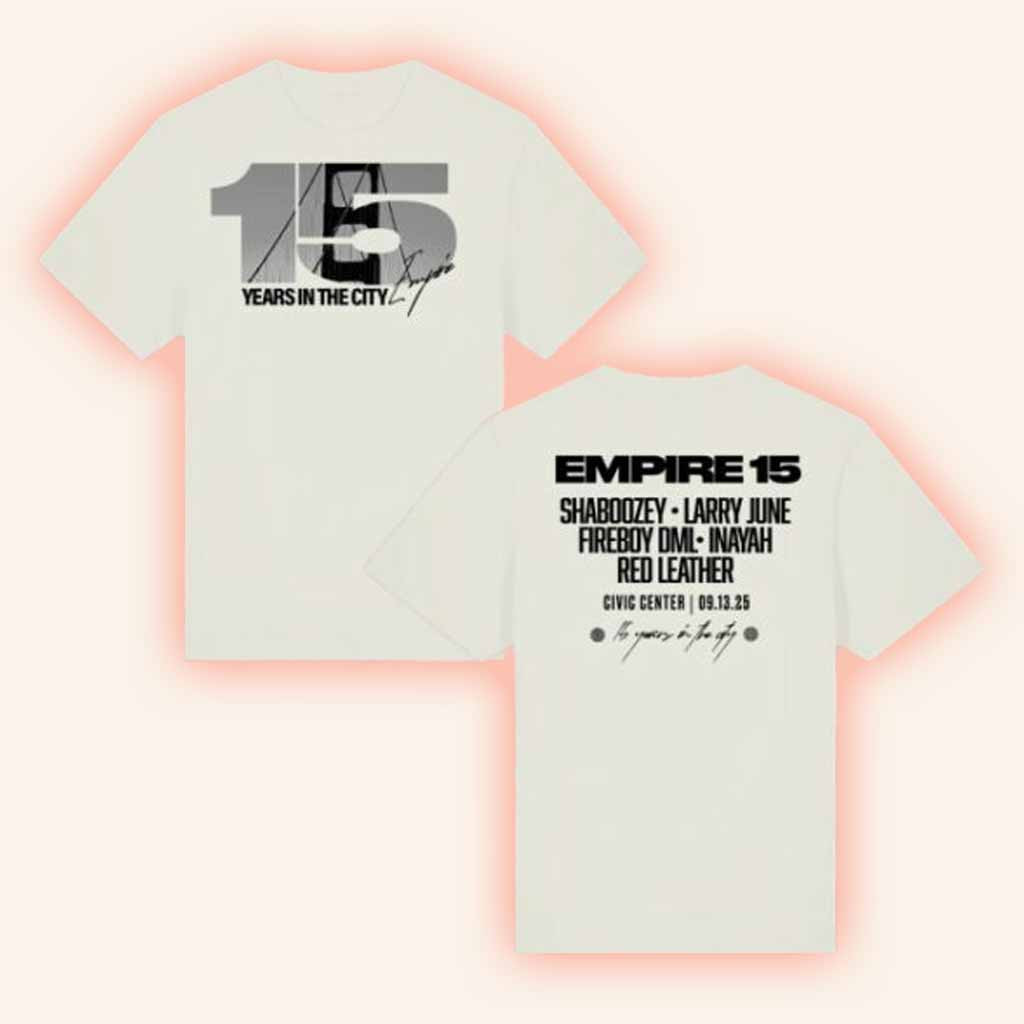 Empire Merch 15 Years In The City T-Shirt Christmas Ideas For Boyfriend Empire Merch 15 Years In The City T-Shirt Christmas Ideas For Boyfriend
