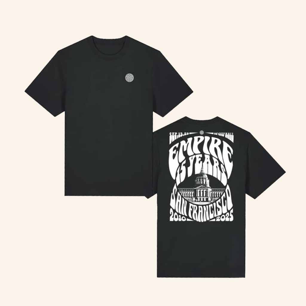 Empire Merch Psychedelic Black T-Shirt Music Related Gifts For Guys Empire Merch Psychedelic Black T-Shirt Music Related Gifts For Guys