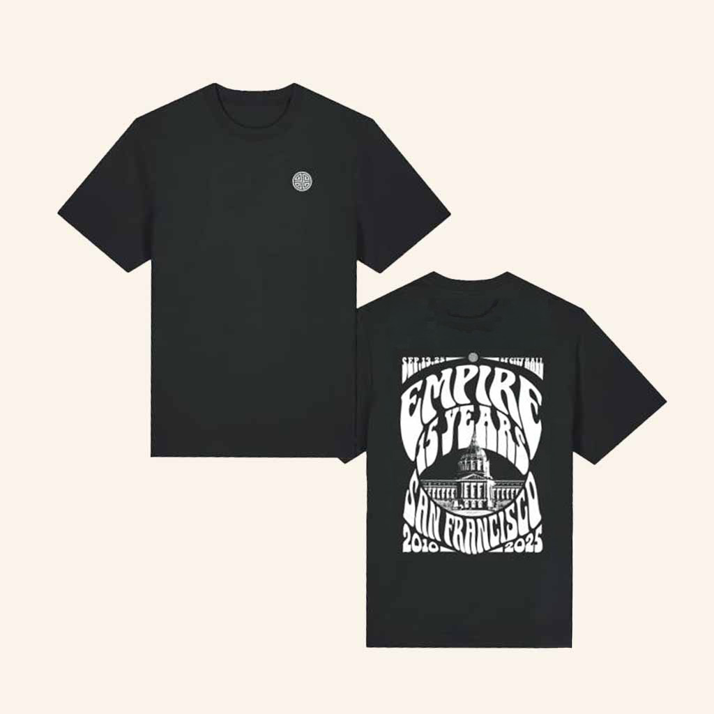 Empire Merch Psychedelic Black T-Shirt Music Related Gifts For Guys Empire Merch Psychedelic Black T-Shirt Music Related Gifts For Guys