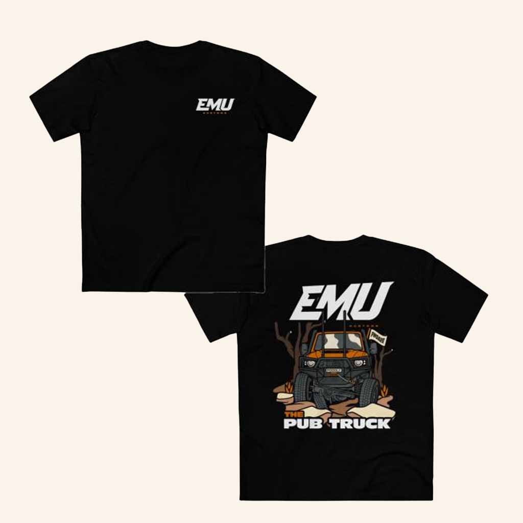 Emu Customs Merch The Pub Truck T-Shirt Christmas Present Ideas For Men Emu Customs Merch The Pub Truck T-Shirt Christmas Present Ideas For Men