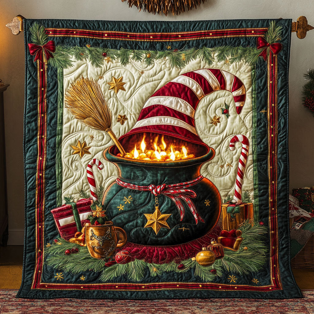 Enchanted Noel Quilt Best Gift For Friends and Family on Christmas Day
