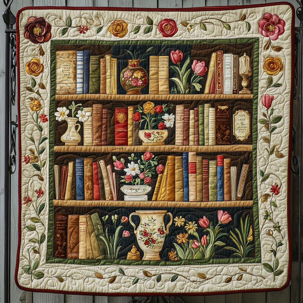 Enchanted Reading Nook Quilted Blanket Nice Throw Blanket Awesome Gifts For Book Lovers