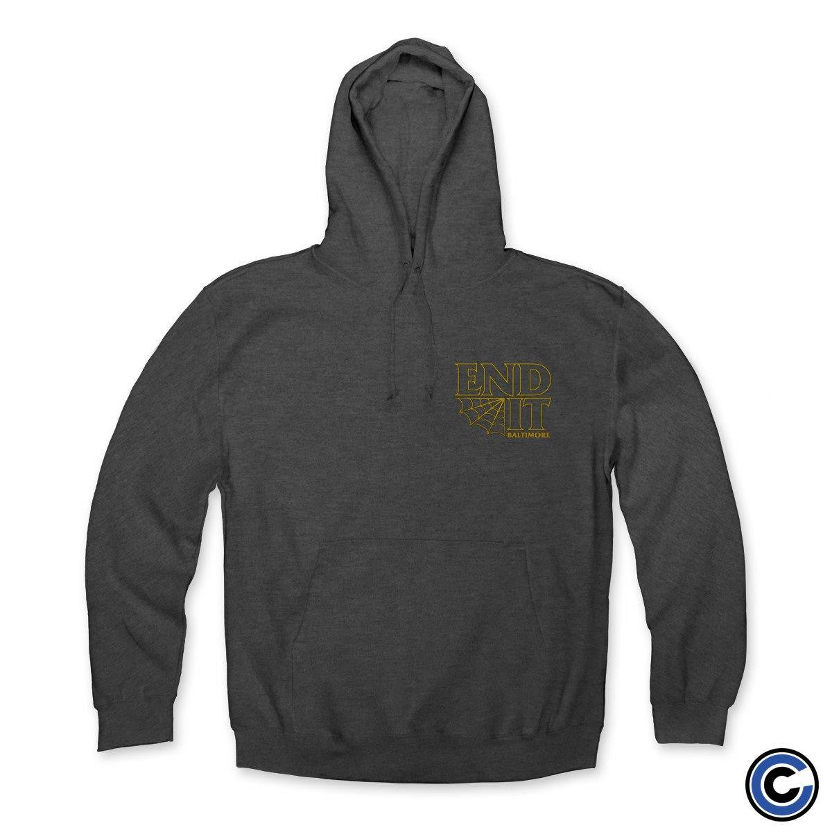 End It Merch Spiderweb Hoodie End It Hoodie