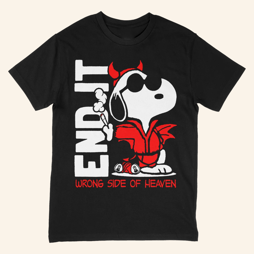 End It Merch Wrong Side Joe T-Shirt Best Gifts For Music Lovers