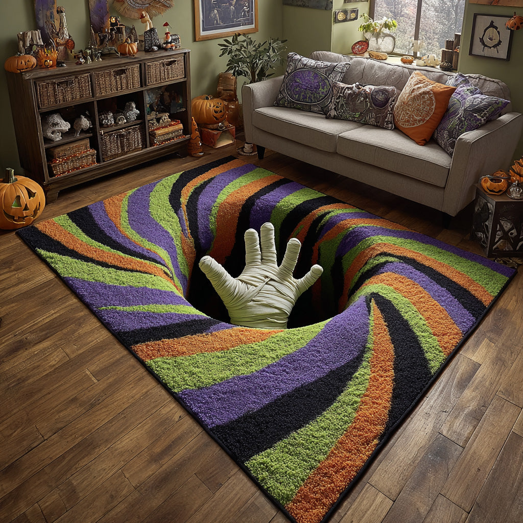 Endless Pit Area Rug Outdoor Entryway Decor Halloween Gifts For Adults