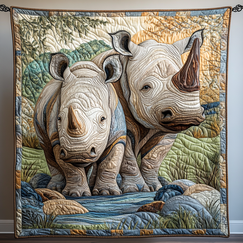 Enduring Giant Quilted Blanket Cute Animal Blanket