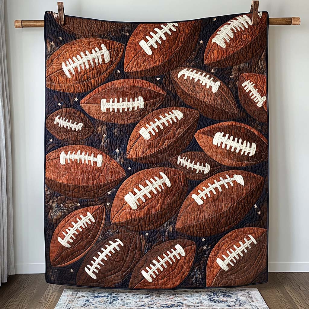 Endzone Warriors Quilted Blanket Cute Blankets For Teens