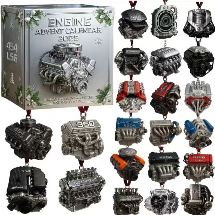 Engine Advent Calendar 2025 Christmas Eve Countdown Xmas Gifts For Father